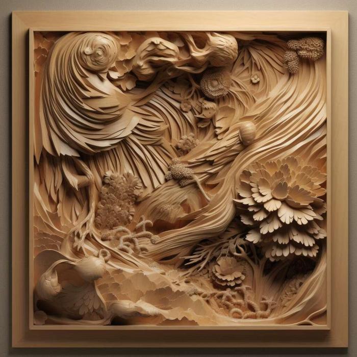 نموذج ثلاثي الأبعاد لآلة CNC 3D Art 